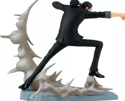 BANPRESTO Senkou Zekkei One Piece Monkey D Luffy Rob Lucci Figure Set of 2 JAPAN