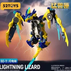 52Toys Figure*Beastdrive Lightning Lizard BD-11 Model Kit JAPAN OFFICIAL
