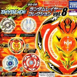 TAKARA TOMY Beyblade*Beyblade Burst Random Layer Collection Vol.8 BG-08 All 5 Types Capsule Toy JAPAN