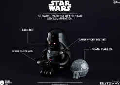 Blitzway SML Star Wars Darth Vader and Death Star Figure JAPAN OFFICIAL