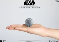 Blitzway Figure*SML Star Wars Darth Vader and Death Star Figure JAPAN OFFICIAL
