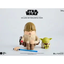 Blitzway Figure*SML Star Wars Luke Skywalker and Yoda Figure JAPAN OFFICIAL