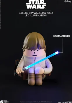Blitzway Figure*SML Star Wars Luke Skywalker and Yoda Figure JAPAN OFFICIAL