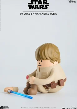Blitzway Figure*SML Star Wars Luke Skywalker and Yoda Figure JAPAN OFFICIAL