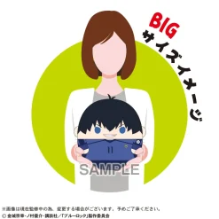 Max Limited Plush Toy*Blue Lock Fuwakororin Big 4 A Yoichi Isagi Mascot Plush JAPAN OFFICIAL