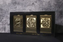 Movic Blue-Eyes White Dragon & Dark Magician & Red-Eyes Black Dragon Relief Set JAPAN