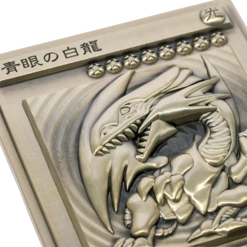 Movic Blue-Eyes White Dragon & Dark Magician & Red-Eyes Black Dragon Relief Set JAPAN