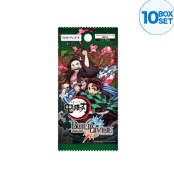 Aniplex Cards|Demon Slayer*Build Divide TCG Tie-up Booster Demon Slayer BOX JAPAN OFFICIAL ZA-385