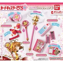 BANDAI Cardcaptor Sakura Unsealed Collection 2 Complete Set Capsule Toy JAPAN OFFICIAL