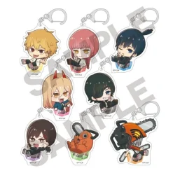CRUX Chainsaw Man Trading Acrylic Keychain Hakosupo JAPAN OFFICIAL ZA-534