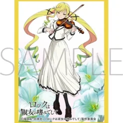 Movic Chara Sleeve Collection Rock is a Lady's Modesty Lilisa Suzunomiya No.MT2135