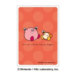 Ensky Character Sleeve Mini Kirby play with Waddle Dee ENS-11 JAPAN OFFICIAL