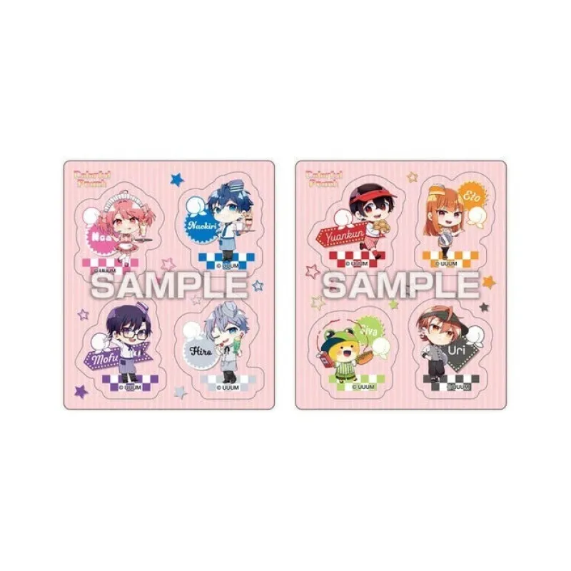 Ensky Colorful Peach Magnet Collection Gum 14Pack Box Candy Toy JAPAN OFFICIAL