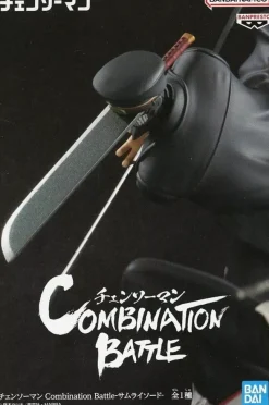BANPRESTO Chainsaw Man*Combination Battle Chainsaw Man Chainsaw Man & Samurai Sword Figure Set of 2