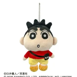 Ensky Crayon Shin-chan x Sanrio Characters Plush Mascot 3 Shin-chan Bad Badtz-Maru