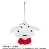 Ensky Plush Toy*Crayon Shin-chan x Sanrio Characters Plush Mascot 5 Shiro Pochacco JAPAN