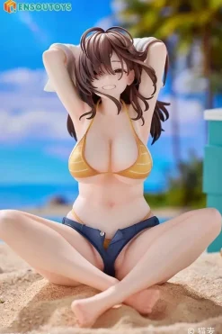 ENSOUTOYS Danjo no Yujo ga Seiritsu Dekinai Type no Onna Tomodachi 1/6 Figure JAPAN