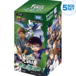 Takara Tomy Cards*Detective Conan Great Battle Between West And East CT-P02 Booster Pack Box TCG