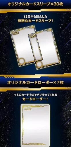 BANDAI Cards*Dragon Ball 13th Anniversary Special Set Dramatic Collection Box VEGETA TCG