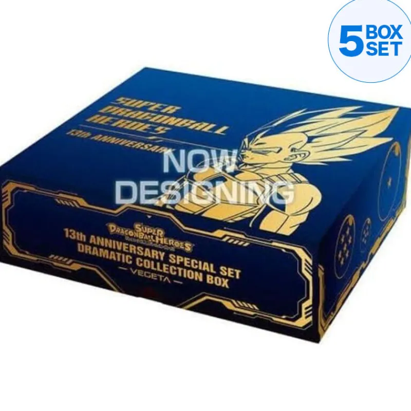 BANDAI Dragon Ball 13th Anniversary Special Set Dramatic Collection Box VEGETA TCG