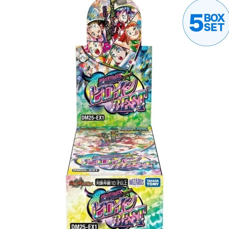 Takara Tomy Cards*Duel Masters Love Thanksgiving Festival Heroine BEST DM25-EX1 Booster Box TCG