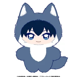 Ensky Plush Toy*Chimikemo Mascot Bluelock 1. Yoichi Isagi Plush Doll JAPAN OFFICIAL