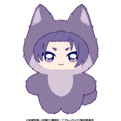 Ensky Chimikemo Mascot Bluelock 4. Reo Mikage Plush Doll JAPAN OFFICIAL