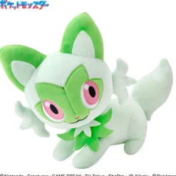 Ensky Pokemon Mofumofu Arm Pillow Sprigatito Plush JAPAN OFFICIAL