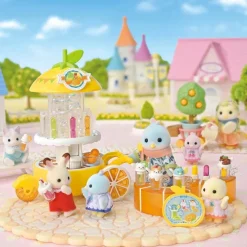 Epoch Sylvanian Families Citrus Bird Juice Shop MI-94 JAPAN OFFICIAL