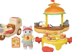 Epoch Sylvanian Families Hamburger Wagon MI-91 JAPAN OFFICIAL