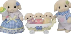 Epoch Doll*Sylvanian Families Flora Rabbit Family FS-50 JAPAN OFFICIAL
