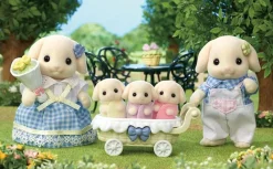 Epoch Doll*Sylvanian Families Flora Rabbit Family FS-50 JAPAN OFFICIAL
