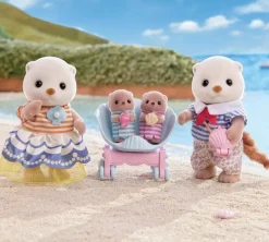 Epoch Sylvanian Families*Sylvanian Families Sea Otter Family FS-54 JAPAN OFFICIAL