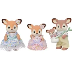 Epoch Sylvanian Families*Sylvanian Families Deer Family FS-53 Doll JAPAN OFFICIAL