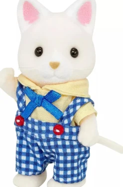 Epoch Sylvanian Families Silk Cat Family FS-12 JAPAN OFFICIAL