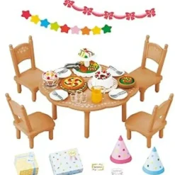 Epoch Sylvanian Families Furniture Home Party Set K-612 JAPAN OFFICIAL
