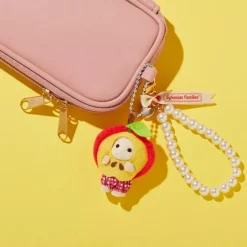 EPOCH Sylvanian Families Baby Sheep Apple Keychain JAPAN OFFICIAL