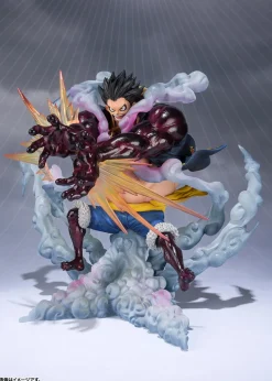 BANDAI Figuarts ZERO EXTRA BATTLE ONE PIECE Monkey D. Luffy Gear 4 Leo Bazooka Figure