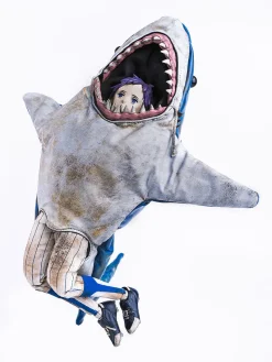 threezero FigZero Dorohedoro Ebisu Peace Sharks Mascot Ver. 1/6 Action Figure JAPAN