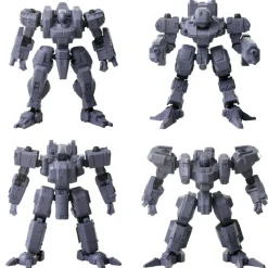 Square Enix Front Mission STRUCTURE ARTS 1/72 Additional Selection Vol.2 Set of 4 Model Kit