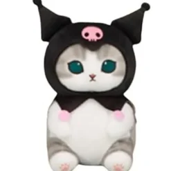 Furyu Sanrio Characters*Mofusand Sanrio Characters Big Plush Doll Kuromi JAPAN OFFICIAL