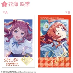 F-toys Gakuen iDOLM@STER Double Photo Card Collection 15Pack Box Candy Toy TCG JAPAN