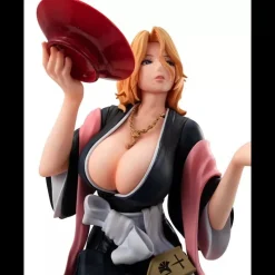 MegaHouse Figure*G.E.M. Series BLEACH Thousand-Year Blood War Tipsy ver. Rangiku Matsumoto Figure