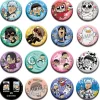 MegaHouse Other Toys & Hobbies*Gintama x Bkub Okawa Gintama Oshanty Tin Badge Collection 16Pack Box JAPAN