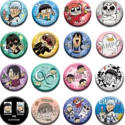 MegaHouse Other Toys & Hobbies*Gintama x Bkub Okawa Gintama Oshanty Tin Badge Collection 16Pack Box JAPAN