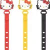 Gourmandise Sanrio Characters*Hello Kitty Cable Band 3 Pcs Set JAPAN OFFICIAL