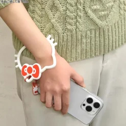 Gourmandise Sanrio Character Hello Kitty Multi Ring Plus Silicone Bracelet JAPAN