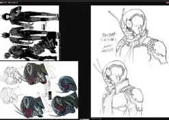 Ground Works Kamen Rider*Shin Kamen Rider Design Works Official Art Book JAPAN