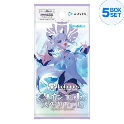 Cover Hololive OCG Quintet Spectrum vol.2 Booster Pack Box TCG JAPAN OFFICIAL