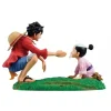 BANDAI Ichiban Kuji One Piece New Dawn Revible Moment Luffy & Momonosuke Prize C Figure